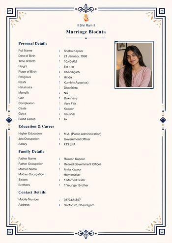 Sapphire Royal template preview